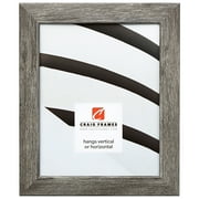 Craig Frames Bauhaus 125, 24x36 inch Picture Frame, Rustic Gray Barnwood